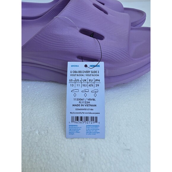 New SLIDES SLIPPERS HOKA Ora Recovery Slide 3 Unisex TIME Shoes Men's Size 11 - Picture 6 of 9